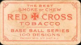 1910-13 Red Cross Tobacco (T215) #NNO Heinie Wagner Back