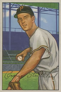 1952 Bowman #207 George Strickland Front