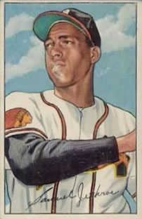1952 Bowman #84 Sam Jethroe Front