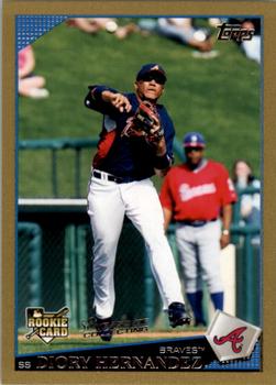 2009 Topps Updates & Highlights - Gold #UH176 Diory Hernandez Front