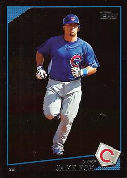 2009 Topps Updates & Highlights - Black #UH39 Jake Fox Front