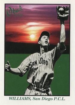 2009 TriStar Obak - Green #41 Ted Williams Front
