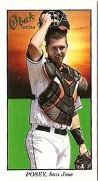 2009 TriStar Obak - Mini T212 Green #15 Buster Posey Front