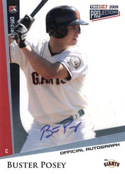 2009 TriStar PROjections - Autographs #181 Buster Posey Front