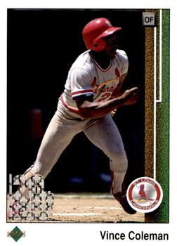2009 Upper Deck - 1989 20th Anniversary Buybacks #253 Vince Coleman Front