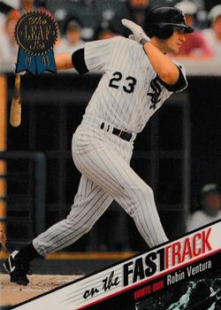 1993 Leaf - On the Fast Track #14 Robin Ventura Front
