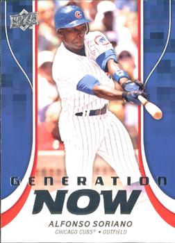 2009 Upper Deck - Update Generation Now #GN6 Alfonso Soriano Front