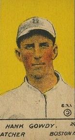 1920-21 W516-2-2 #29 Hank Gowdy Front
