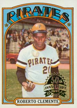 2021 Topps Heritage - 50th Anniversary Buybacks #309 Roberto Clemente Front