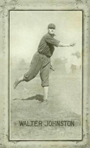 1907-10 Novelty Cutlery Postcards (PC805) #NNO Walter Johnson Front