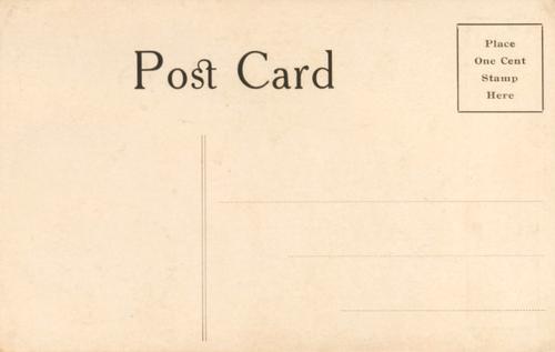 1908 American League Publishing Co. Postcards (PC770) #NNO Bill Hinchman Back