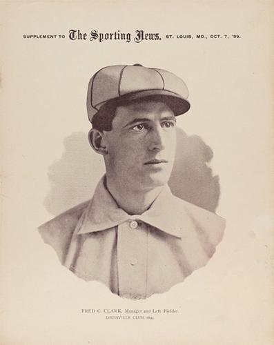 1899-00 Sporting News Supplements M101-1 #NNO Fred Clarke Front