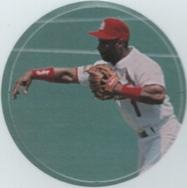 1995 Colonial St. Louis Cardinals Collectors Set Milk Caps #NNO Ozzie Smith Front