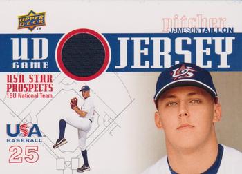 2009 Upper Deck Signature Stars - USA Star Prospects Jerseys #GJU-17 Jameson Taillon Front