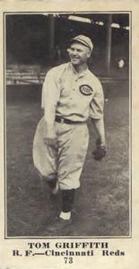 1916 Globe Clothing (H801-9) #73 Tom Griffith Front