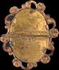 1915-19 Ornate Frame Pins (PM1) #NNO Walter Johnson Back