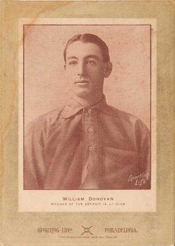 1902-11 Sporting Life Cabinets W600 #NNO William Donovan Front
