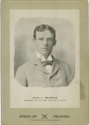1902-11 Sporting Life Cabinets W600 #NNO John McGraw Front