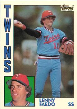 1984 Topps - Collector's Edition (Tiffany) #84 Lenny Faedo Front