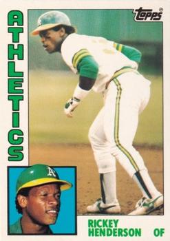 1984 Topps - Collector's Edition (Tiffany) #230 Rickey Henderson Front
