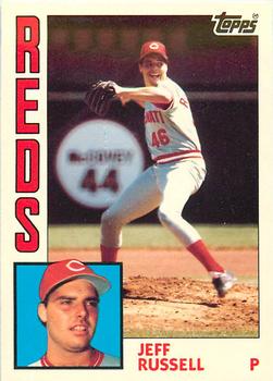 1984 Topps - Collector's Edition (Tiffany) #270 Jeff Russell Front