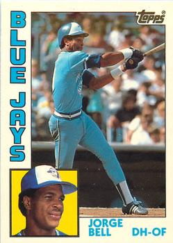 1984 Topps - Collector's Edition (Tiffany) #278 Jorge Bell Front