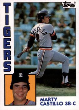 1984 Topps - Collector's Edition (Tiffany) #303 Marty Castillo Front
