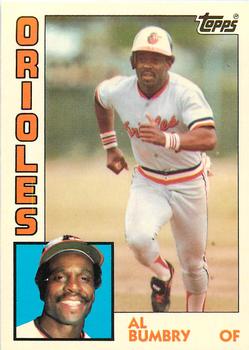 1984 Topps - Collector's Edition (Tiffany) #319 Al Bumbry Front