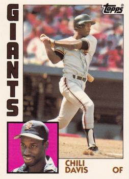 1984 Topps - Collector's Edition (Tiffany) #494 Chili Davis Front