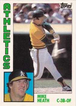 1984 Topps - Collector's Edition (Tiffany) #567 Mike Heath Front