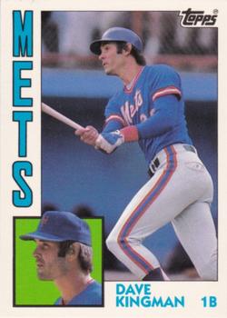1984 Topps - Collector's Edition (Tiffany) #573 Dave Kingman Front