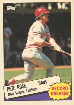 1985 Topps - Collector's Edition (Tiffany) #6 Pete Rose Front