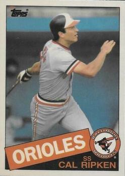 1985 Topps - Collector's Edition (Tiffany) #30 Cal Ripken Front