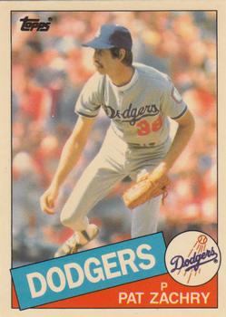 1985 Topps - Collector's Edition (Tiffany) #57 Pat Zachry Front