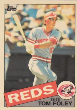 1985 Topps - Collector's Edition (Tiffany) #107 Tom Foley Front