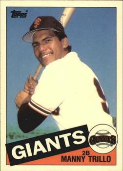 1985 Topps - Collector's Edition (Tiffany) #310 Manny Trillo Front