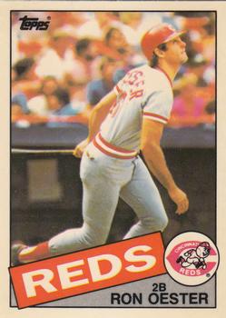 1985 Topps - Collector's Edition (Tiffany) #314 Ron Oester Front