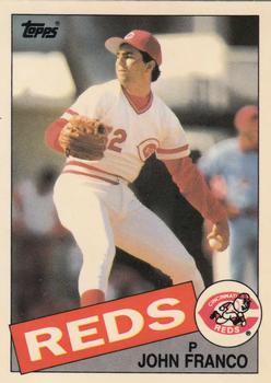 1985 Topps - Collector's Edition (Tiffany) #417 John Franco Front