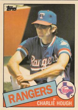 1985 Topps - Collector's Edition (Tiffany) #571 Charlie Hough Front