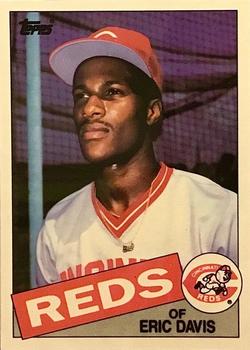 1985 Topps - Collector's Edition (Tiffany) #627 Eric Davis Front