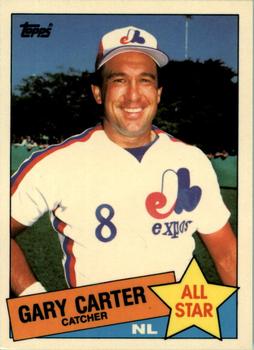 1985 Topps - Collector's Edition (Tiffany) #719 Gary Carter Front