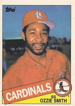 1985 Topps - Collector's Edition (Tiffany) #605 Ozzie Smith Front
