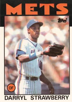 1986 Topps - Collector's Edition (Tiffany) #80 Darryl Strawberry Front