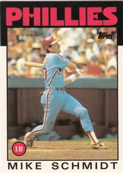 1986 Topps - Collector's Edition (Tiffany) #200 Mike Schmidt Front