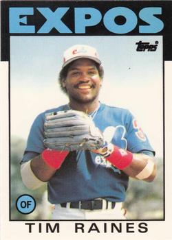 1986 Topps - Collector's Edition (Tiffany) #280 Tim Raines Front