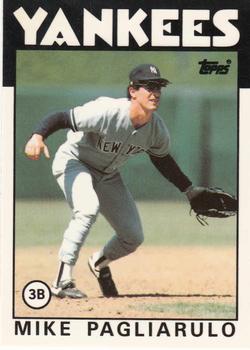 1986 Topps - Collector's Edition (Tiffany) #327 Mike Pagliarulo Front