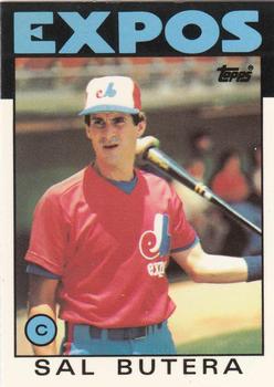 1986 Topps - Collector's Edition (Tiffany) #407 Sal Butera Front
