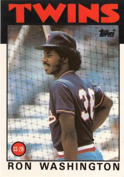 1986 Topps - Collector's Edition (Tiffany) #513 Ron Washington Front