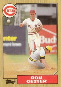 1987 Topps - Collector's Edition (Tiffany) #172 Ron Oester Front