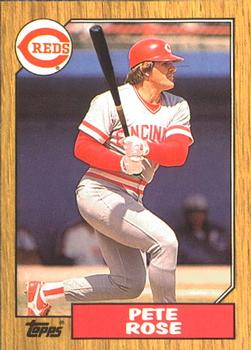 1987 Topps - Collector's Edition (Tiffany) #200 Pete Rose Front